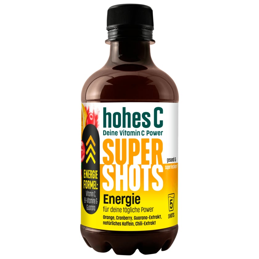Hohes C Super Shots Energie 0,33l